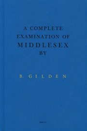 A Complete Examination of Middlesex