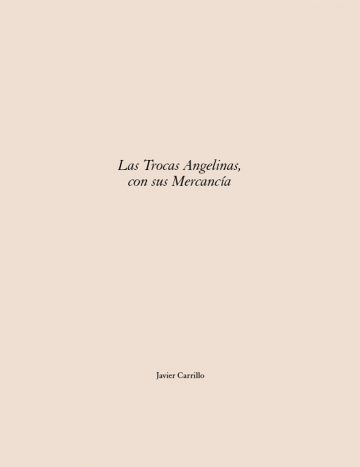 One Picture Book #97: Las Trocas Angelinas, con sus Mercancía