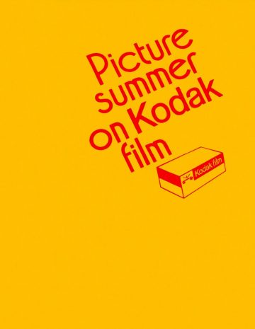 Picture Summer on Kodak Film